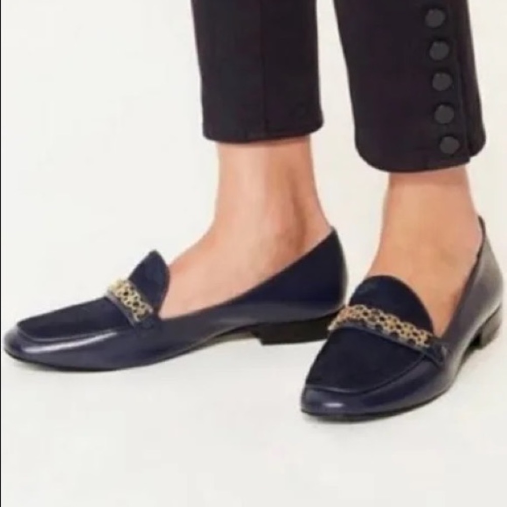 Tory Burch Gemini Link Loafers size 8